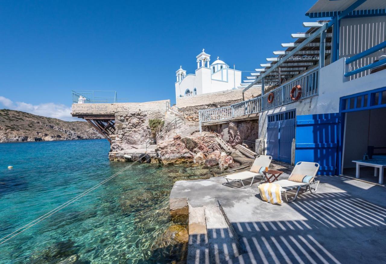 Aquanis Anchored, Sea Front House, Firopotamos Exterior foto