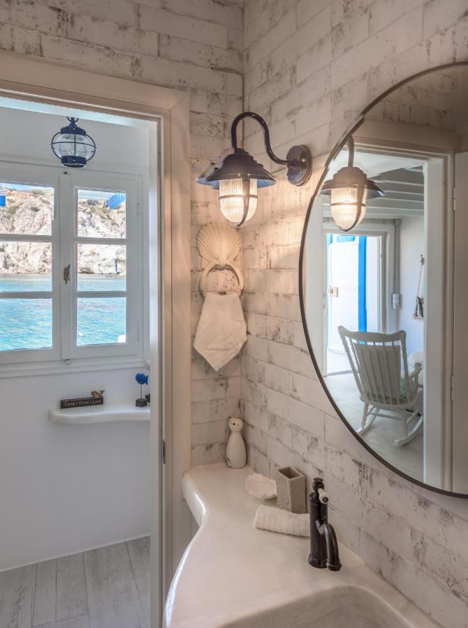Aquanis Anchored, Sea Front House, Firopotamos Exterior foto