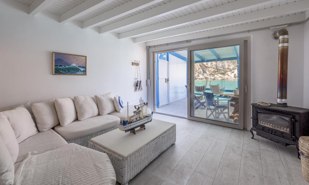 Aquanis Anchored, Sea Front House, Firopotamos Exterior foto